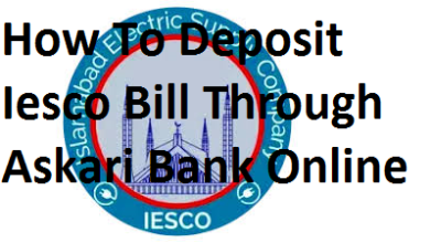 How To Deposit Iesco Bill Through Askari Bank Online