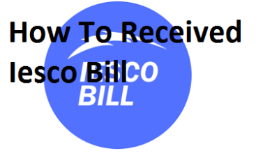 How To Received Iesco Bill