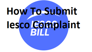 How To Submit Iesco Complaint