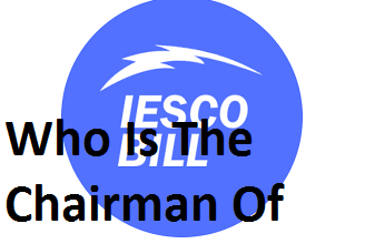 Who Is The Chairman Of Iesco